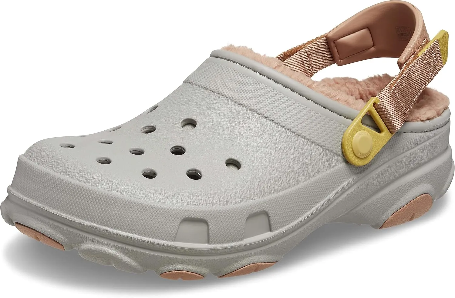 Crocs Unisex-Adult All Terrain Lined Clogs with Adjustable Heel Strap