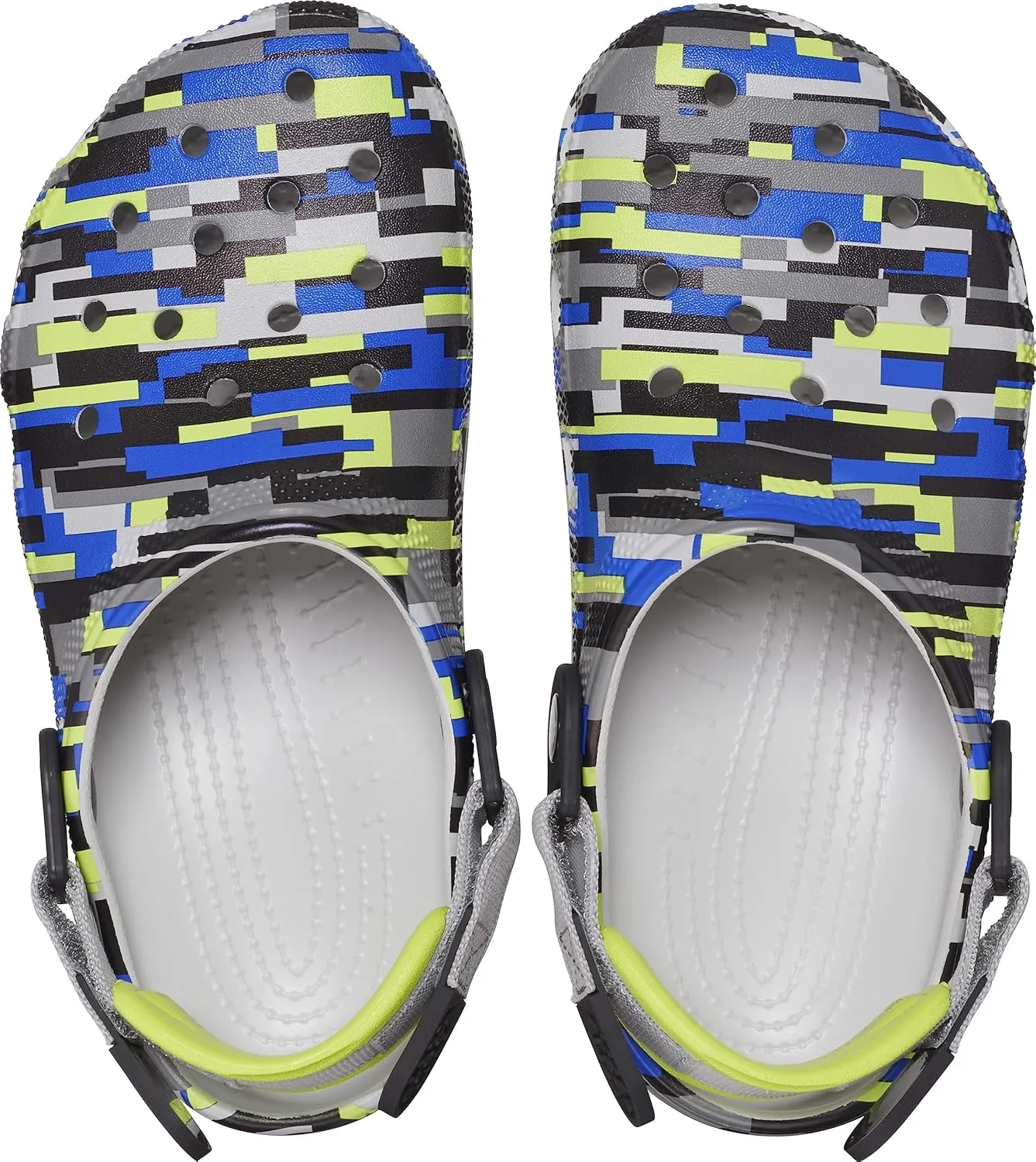 Crocs Unisex-Adult Classic Adjustable Slip Resistant Marbled Clog