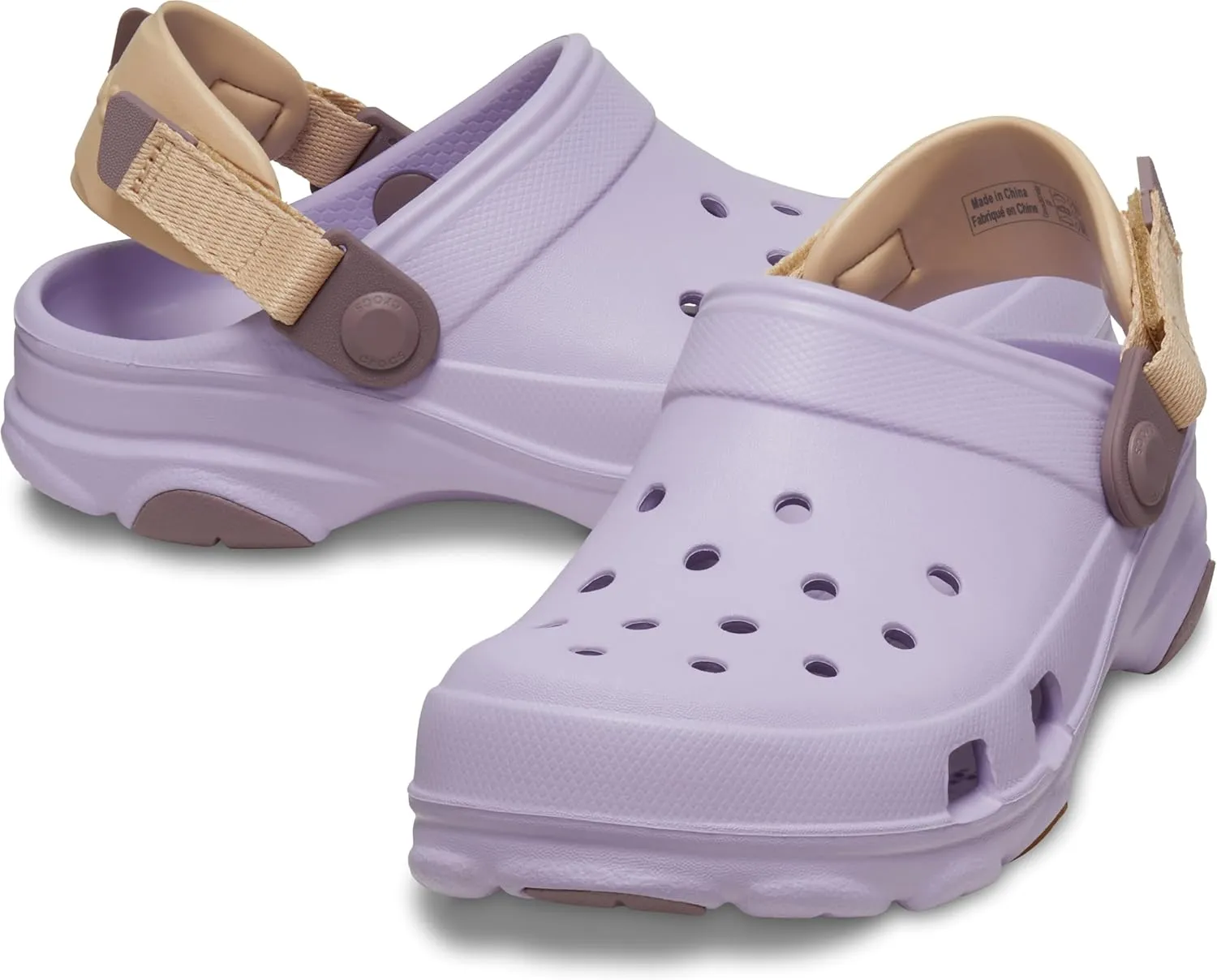 Crocs Unisex-Child All Terrain Clogs with Adjustable Heel Strap