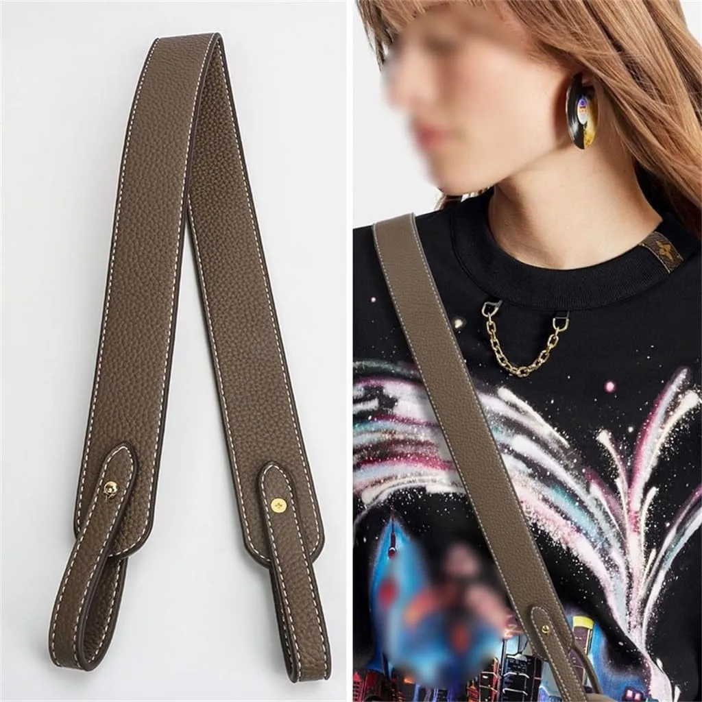 Crossbody bag shoulder strap accessories remodeling underarm bag pu strap