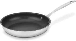 Cuisinart 722-24NS Chef's Classic Nonstick Stainless 10-Inch Open Skillet