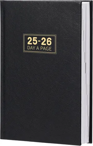 Daily Planner 2025-2026 - Daily Planner 2025-2026 One Page Per Day, Full Page Per Day, Jul 2025 - Jun 2026, 5.8" x 8.4", Agenda for 365 Days