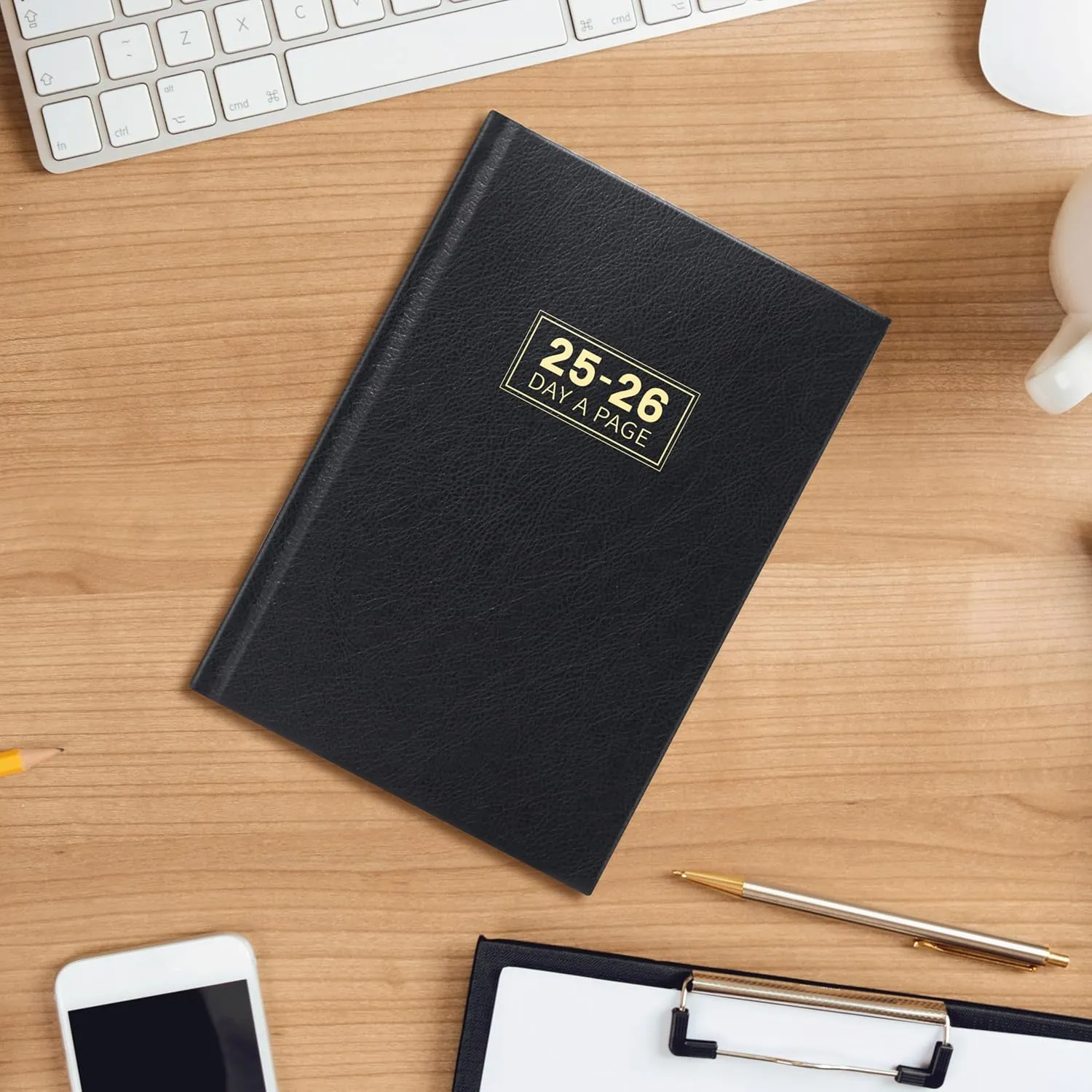 Daily Planner 2025-2026 - Daily Planner 2025-2026 One Page Per Day, Full Page Per Day, Jul 2025 - Jun 2026, 5.8" x 8.4", Agenda for 365 Days