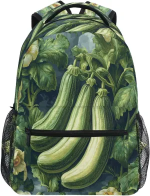Day Backpack for Teacher Nurse Fashion Outdoor Backpack with Chest Strap for Travel Trip Zucchini Genesis Style
