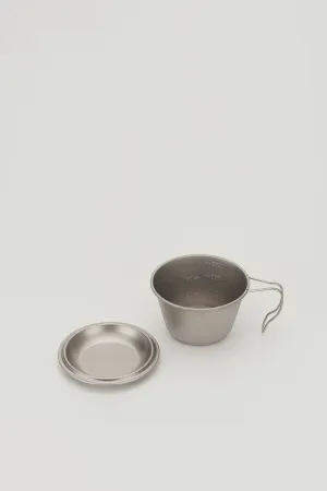 Deep Titanium Backpacker's Cup With Lid