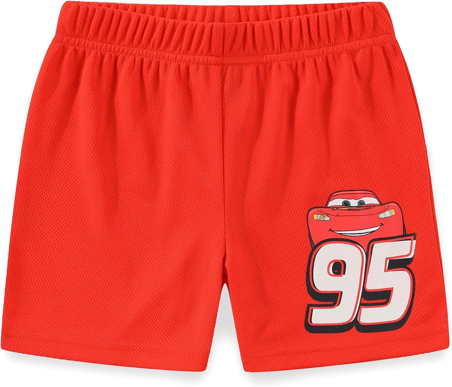 Disney Cars Lightning McQueen Boys 2 Piece Short Sleeve T-Shirt and Shorts Set for Toddlers