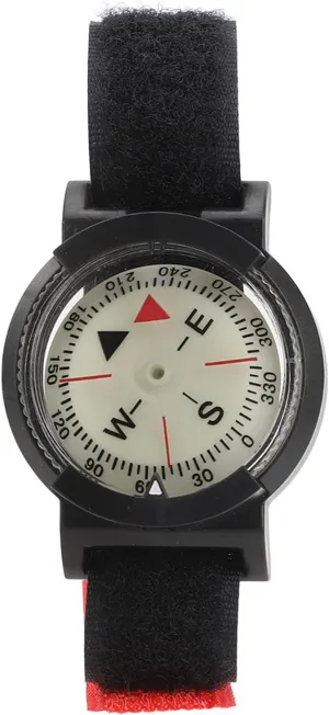 Diving Wrist Compass, Outdoor Dive Compass, Glow in The Dark Portable Compass, Survival Hiking Compass for Camping, Hiking, Orienteering, Kayaking, Outdoor Sports
