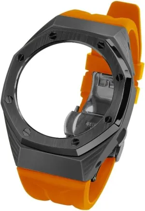 DIY Modification Kit For GA2100 GA2110 Transparent PC Case For GAB2100 2110 Rubber Strap Cover Replacement Accessories watch strap