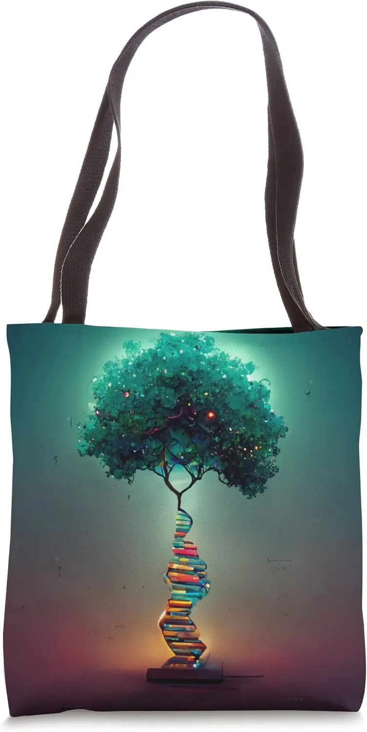 DNA Tree of Life Seen from Space Engulfs The Sun Tote Bag
