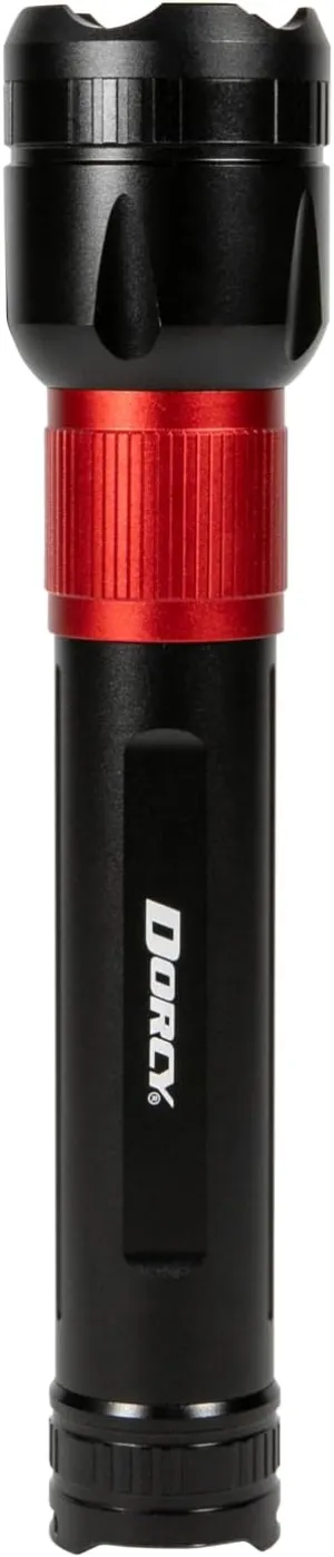 Dorcy 41-4328 2,000-Lumen USB Rechargeable Flashlight with Powerbank, Black