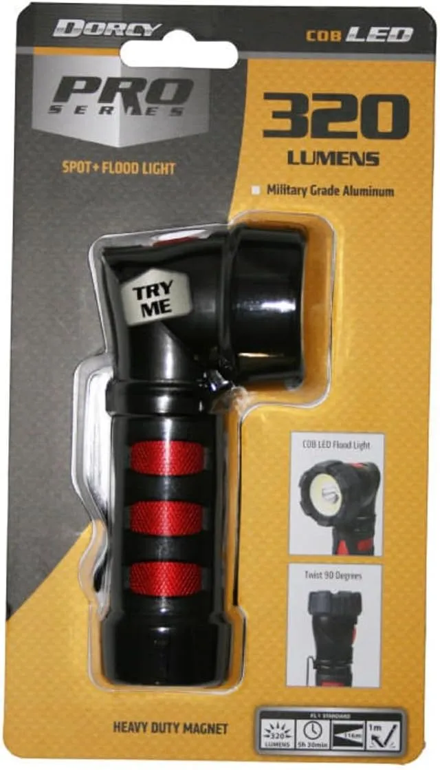 Dorcy Ultra HD Series COB Swivel Flashlight