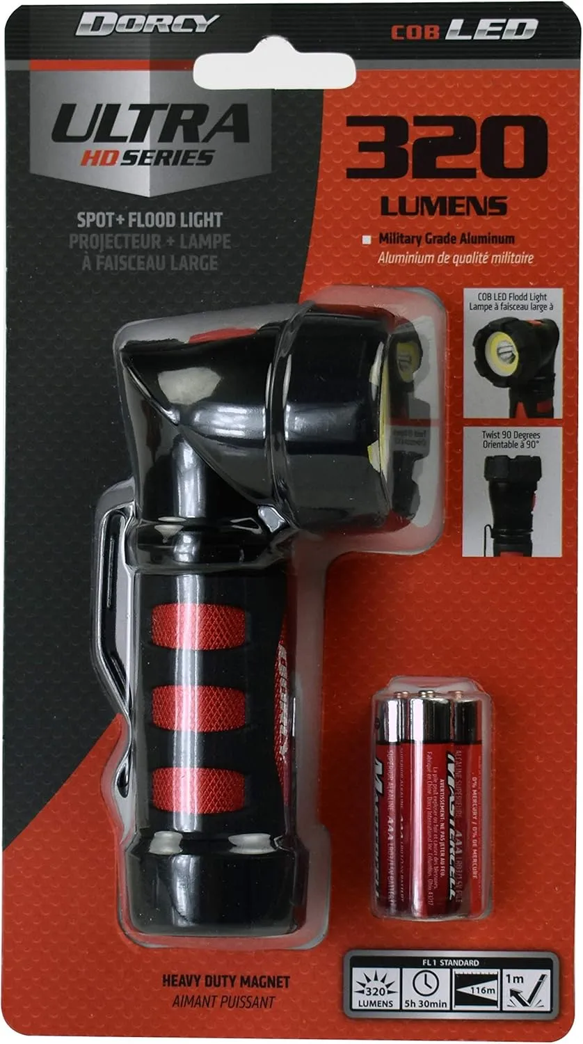 Dorcy Ultra HD Series COB Swivel Flashlight