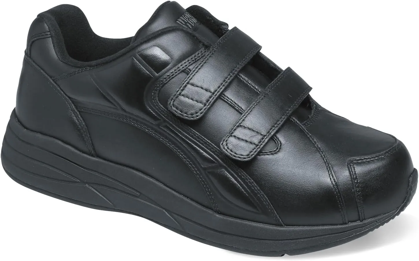 Drew Men's Force V Adjustable Strap Double Depth Comfortable Walking Shoe