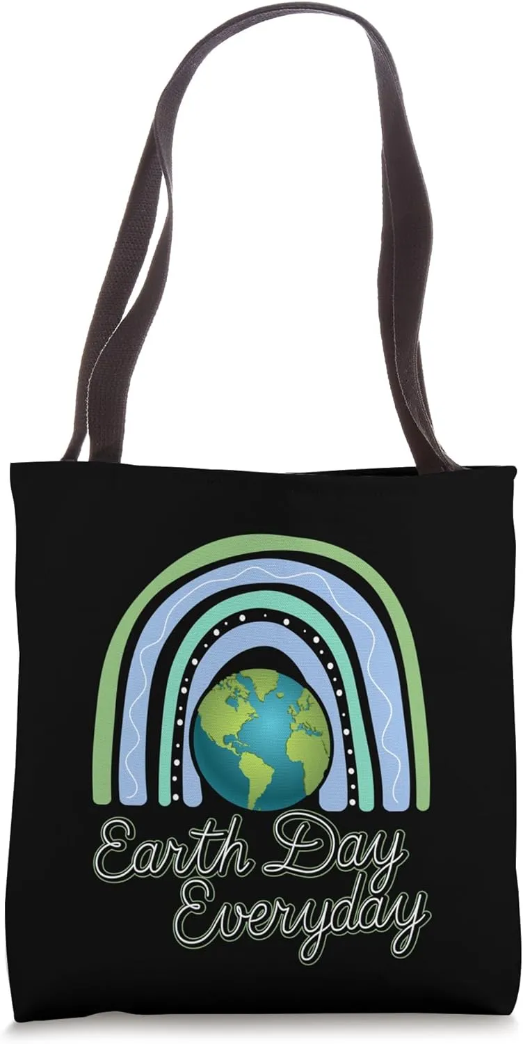 Earth Day Everyday Animal Planet Love Tote Bag