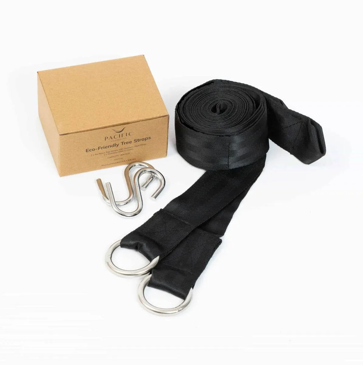 Eco-Friendly Hammock Tree Straps (2 pack)