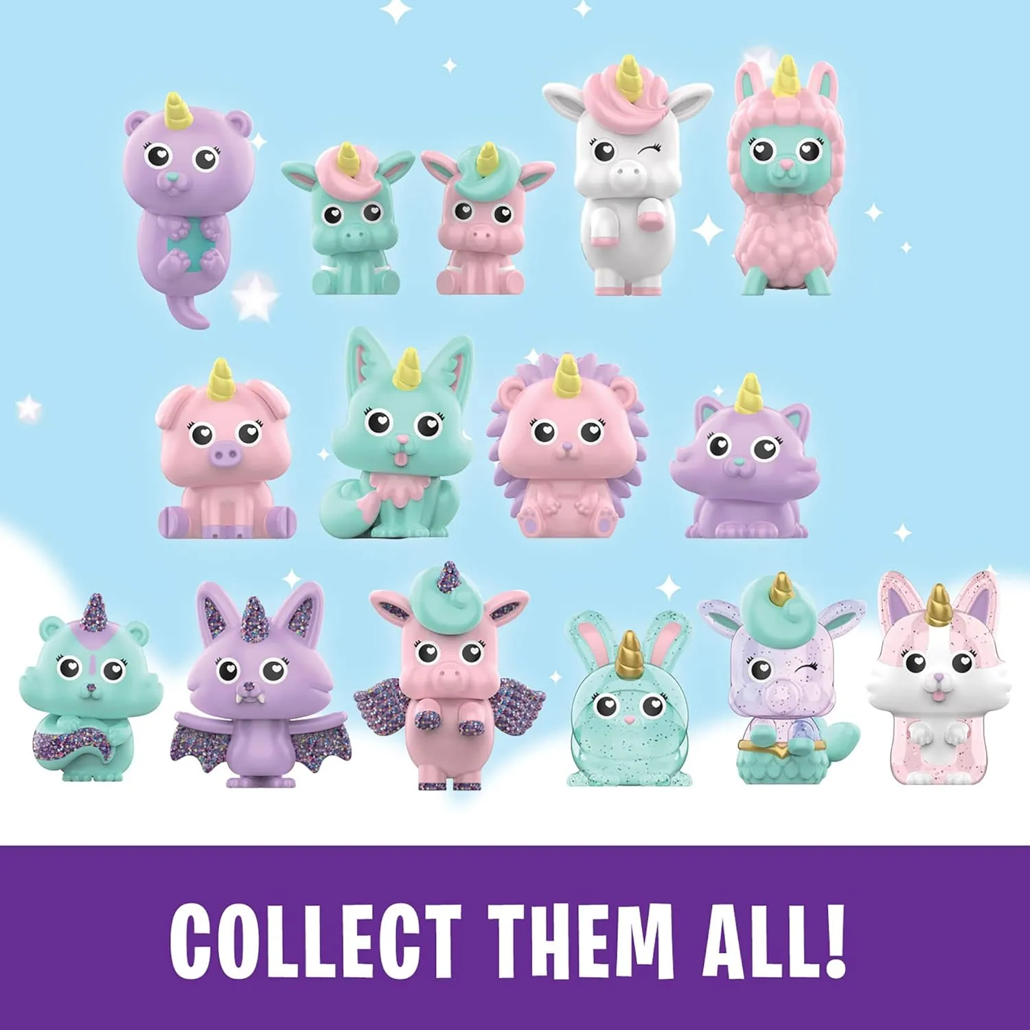 Educational Insights Playfoam Pals Unicorn Magic 6-Pack - Unicorn Party Favors, Fidget Toys for Kids Ages 3 , Valentines Day Party Favors for Boys & Girls