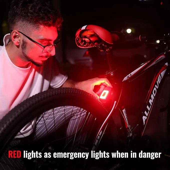 EGUKU Running Light, Clip On Running Lights for Runners at Night 5 Light Modes USB Rechargeable LED Lights Wearable Small Lightweight Jogging Lights for Outdoor Running Jogger Walking Patent Pending