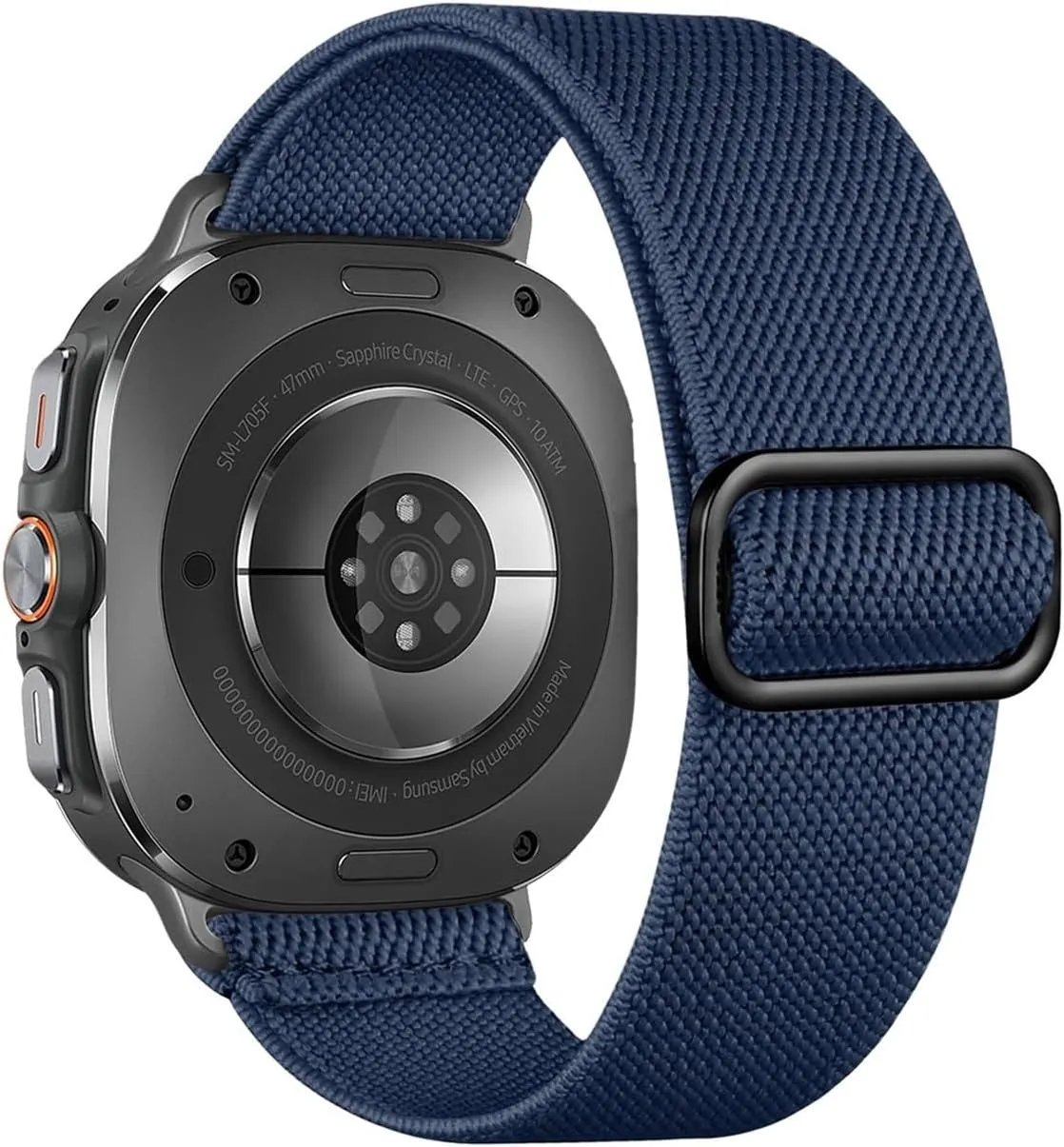 Elastic nylon strap For Samsung Watch Ultra 47mm strap with adjustable loop strap for GALAXY WATCH 7 ULTRA 47MM Bracelet Accessories