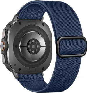 Elastic nylon strap For Samsung Watch Ultra 47mm strap with adjustable loop strap for GALAXY WATCH 7 ULTRA 47MM Bracelet Accessories
