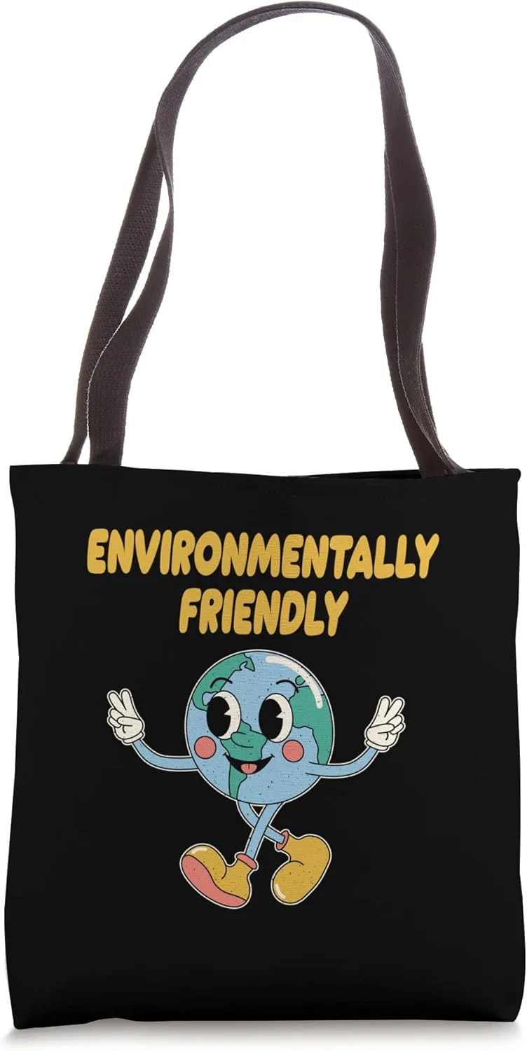 Environmentally Friendly Sustainable Nature Lover Zero Waste Tote Bag