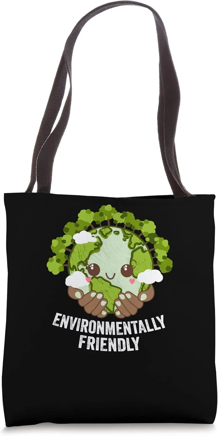 Environmentally Friendly Sustainable Nature Lover Zero Waste Tote Bag