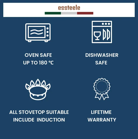 Essteele Nonstick Covered Casserole Induction - 28cm/7.5L