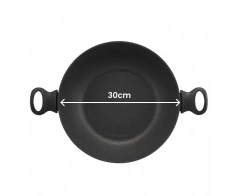 Essteele Per Domani Nonstick Covered Wok Induction Suitable – 30cm