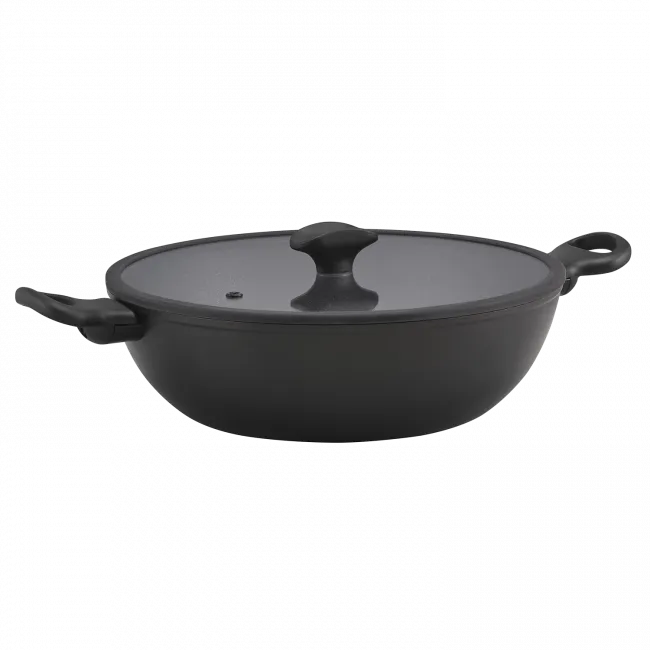 Essteele Per Domani Nonstick Covered Wok Induction Suitable – 30cm
