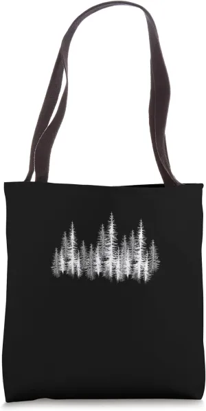 Evergreen tee Cozy Pine Tree for nature lovers Tote Bag