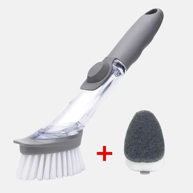 EZ Scrubber™  3 in 1 Cleaning Brush & Scrubber With Soap Dispenser