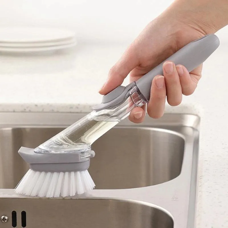 EZ Scrubber™  3 in 1 Cleaning Brush & Scrubber With Soap Dispenser