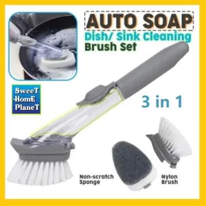 EZ Scrubber™  3 in 1 Cleaning Brush & Scrubber With Soap Dispenser