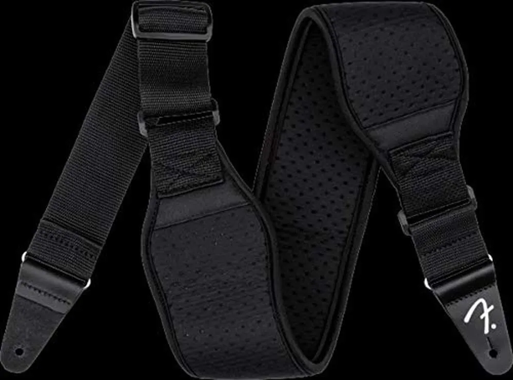 Fender Swell Neoprene Guitar Strap, 2in, Black
