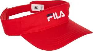 FILA Heritage Logo Adjustable Strap Curved Brim Visor