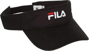 FILA Heritage Logo Adjustable Strap Curved Brim Visor