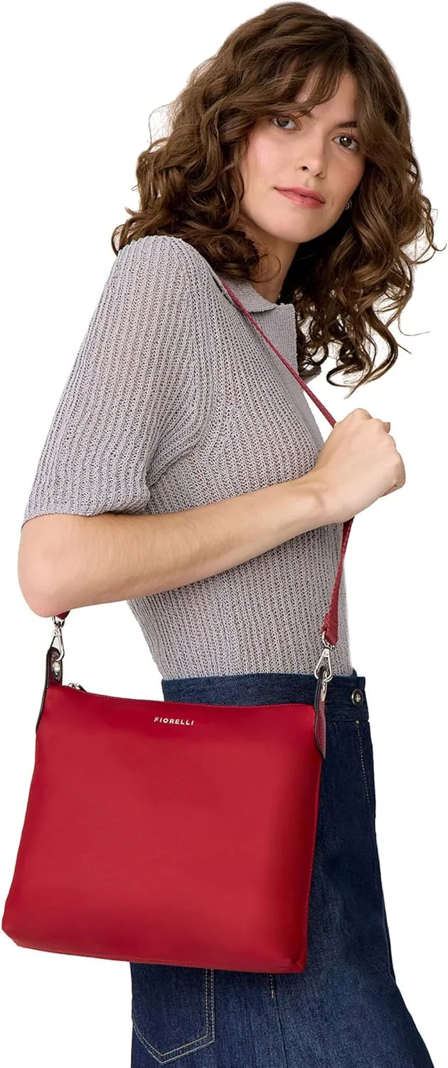 Fiorelli Women's Nelly Crossbody Bag, Stylish Handbag with Adjustable Strap & Pockets
