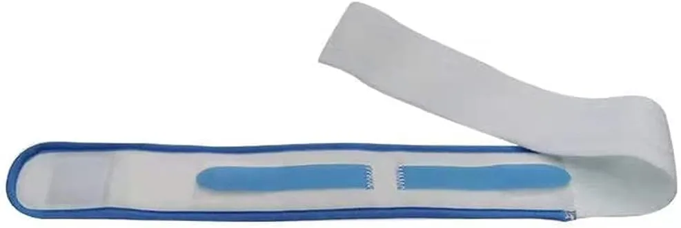 Fix Leg Bag Strap -Extra Padded Urine Drainage Catheter Leg Bag Support Strap with Soft Elastic Fabric and Comfortable Silicone Grips （2 Pack）