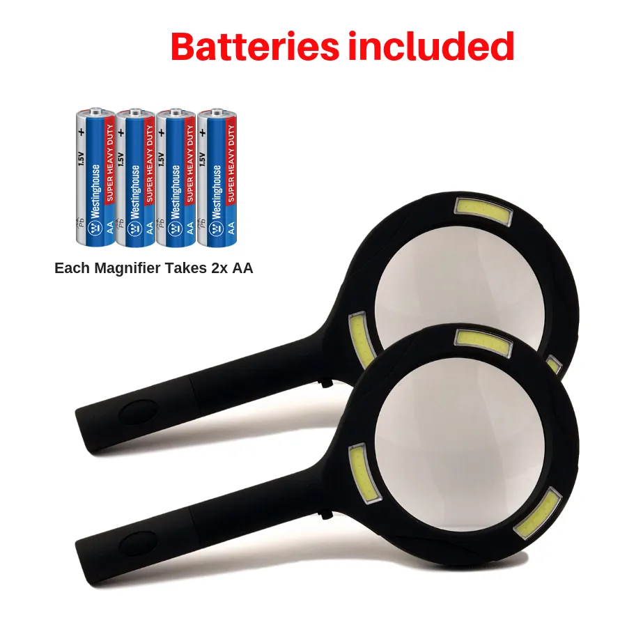 Flipo Magnifying COB LED Cyclops Glass Super Bright Flashlight