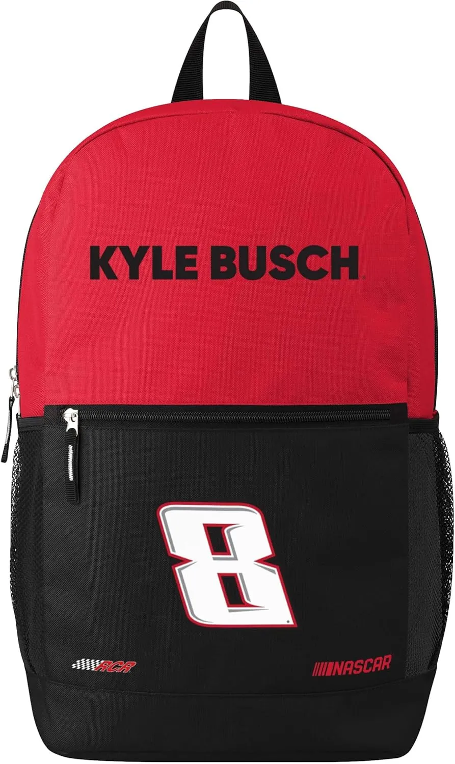 FOCO NASCAR Kyle Busch Big Logo Colorblock Backpack