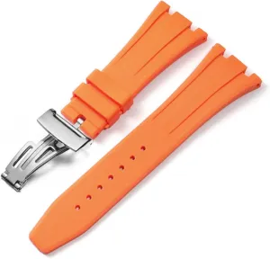 For AP Royal Oak Offshore 15400/15202/15703 rubber silicone watch strap men watch strap accessories 27mm 28mm