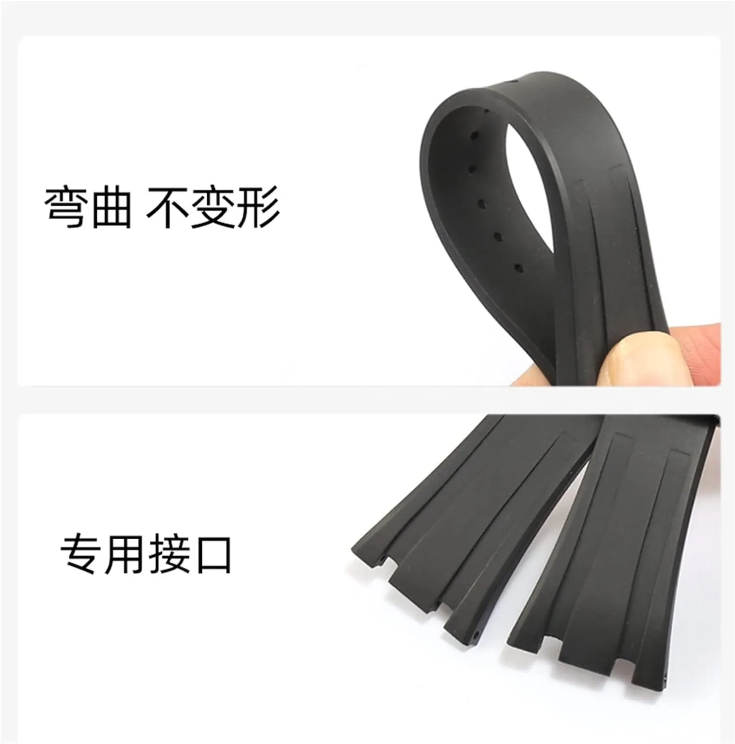 For AP Royal Oak Offshore 15400/15202/15703 rubber silicone watch strap men watch strap accessories 27mm 28mm