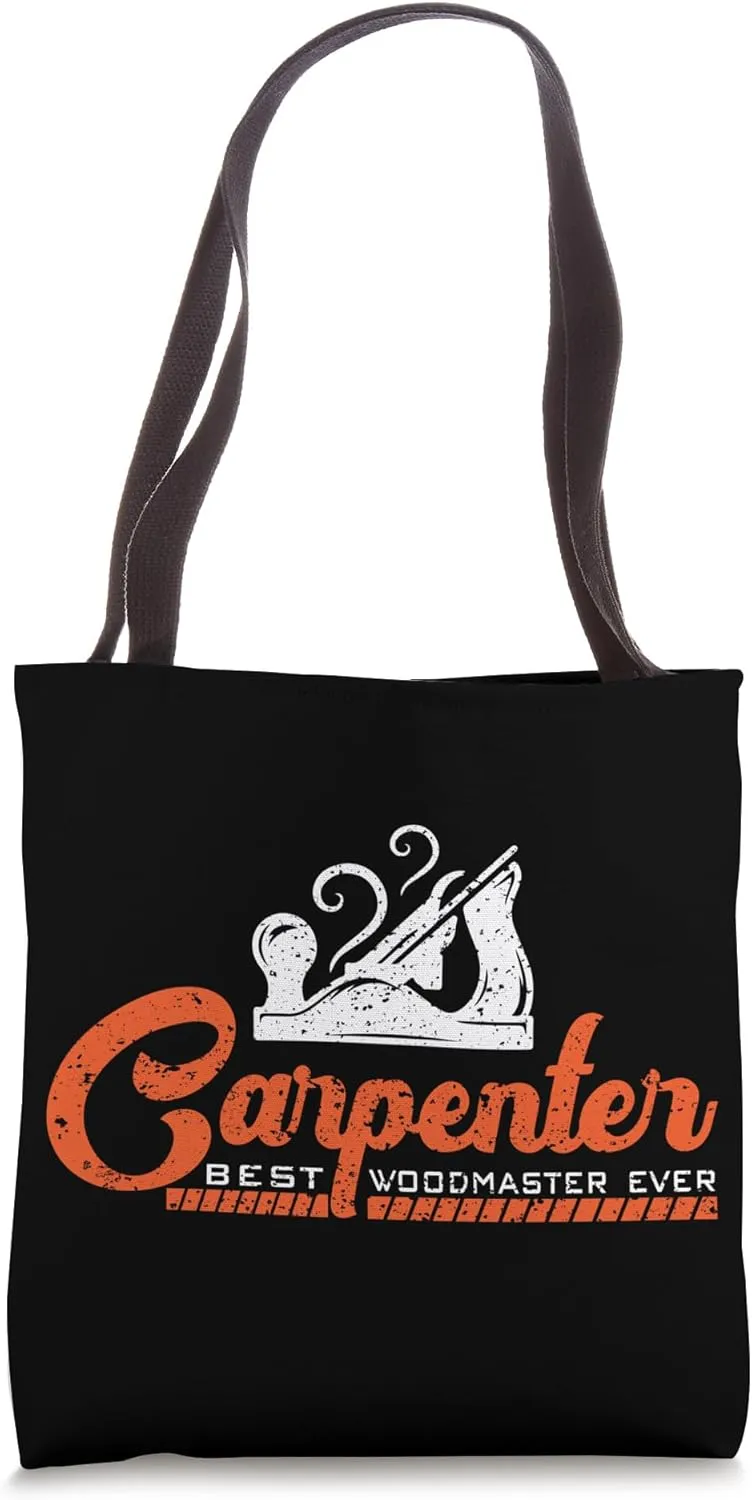 Forester Carpenter Woodworker Lumberjack Tote Bag