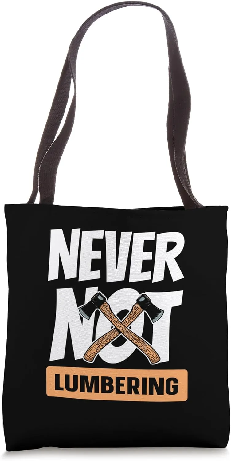 Forester Timberjack Logger Lumberjack Tote Bag