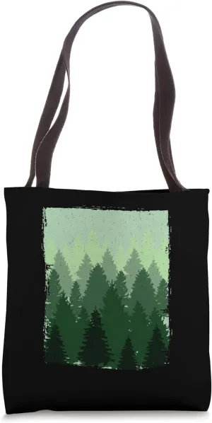 Forester Tree Farmer Arboriculturist Forest Pine Trees Tote Bag
