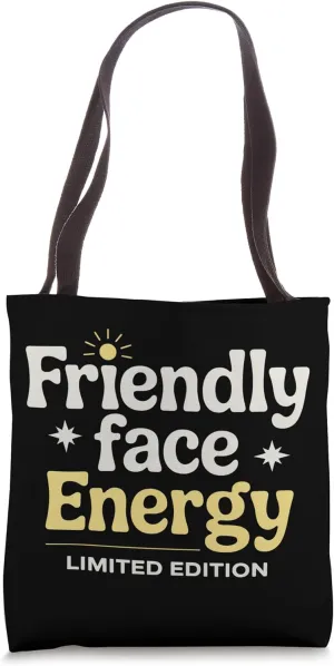 Friendly Face Energy Limited Edition Ambivert Tote Bag