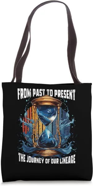 From Past To Present The Journey Of Our Lineage | Genealogy Tote Bag