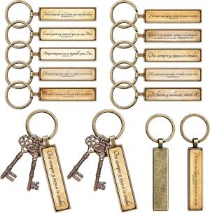 Fumete Fathers Day Christian Gifts for Church Spanish Christian Keychains Regalos Para El Día Del Padre Llavero Cristiano