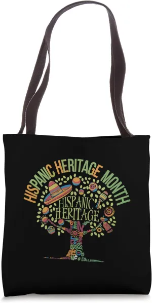 Funny Hispanic Heritage Month Meme Hispanic Heritage Tree Tote Bag