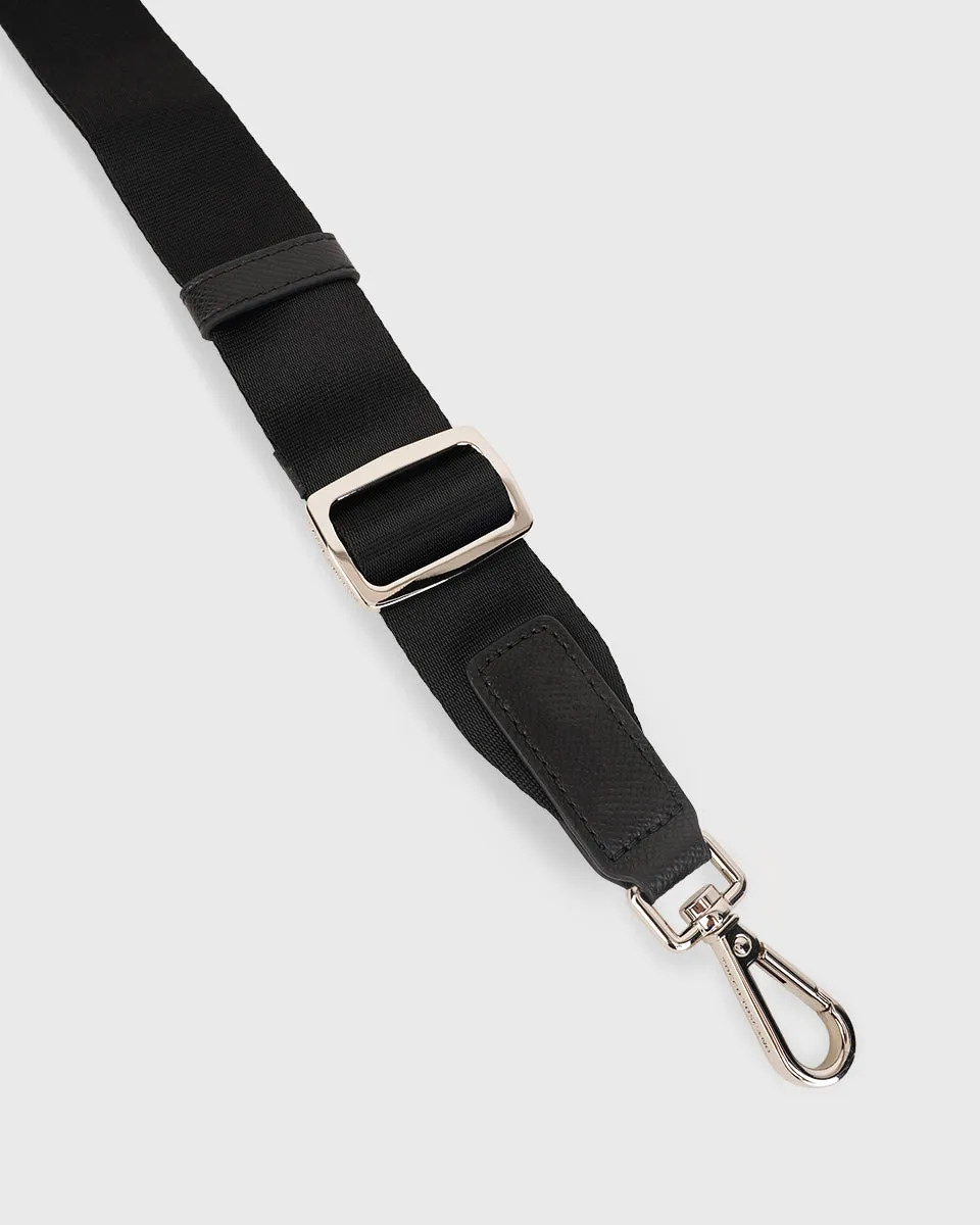 Gem Webbing Bag Strap (Black)