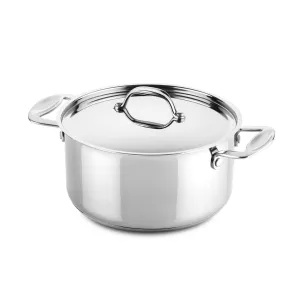 Glamour Stone 2 H. Casserole with Lid